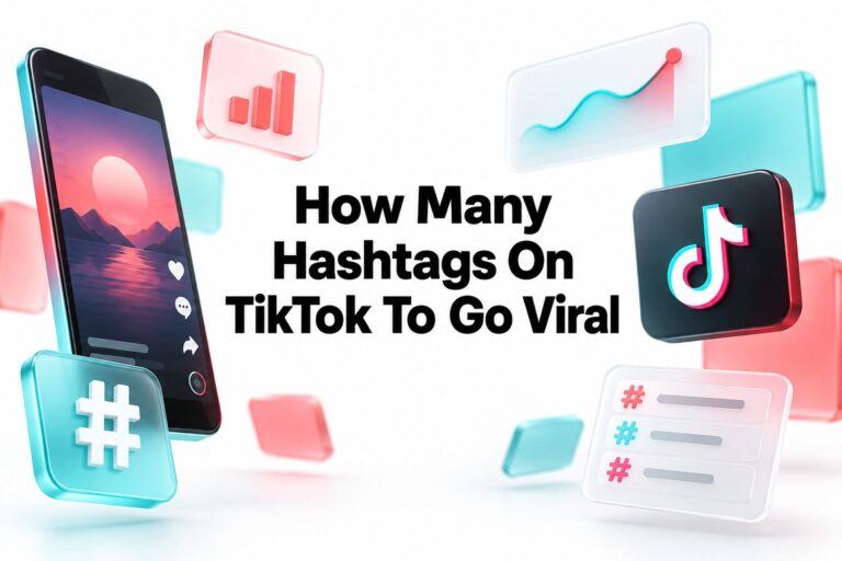 How Many Hashtags on TikTok to Go Viral?