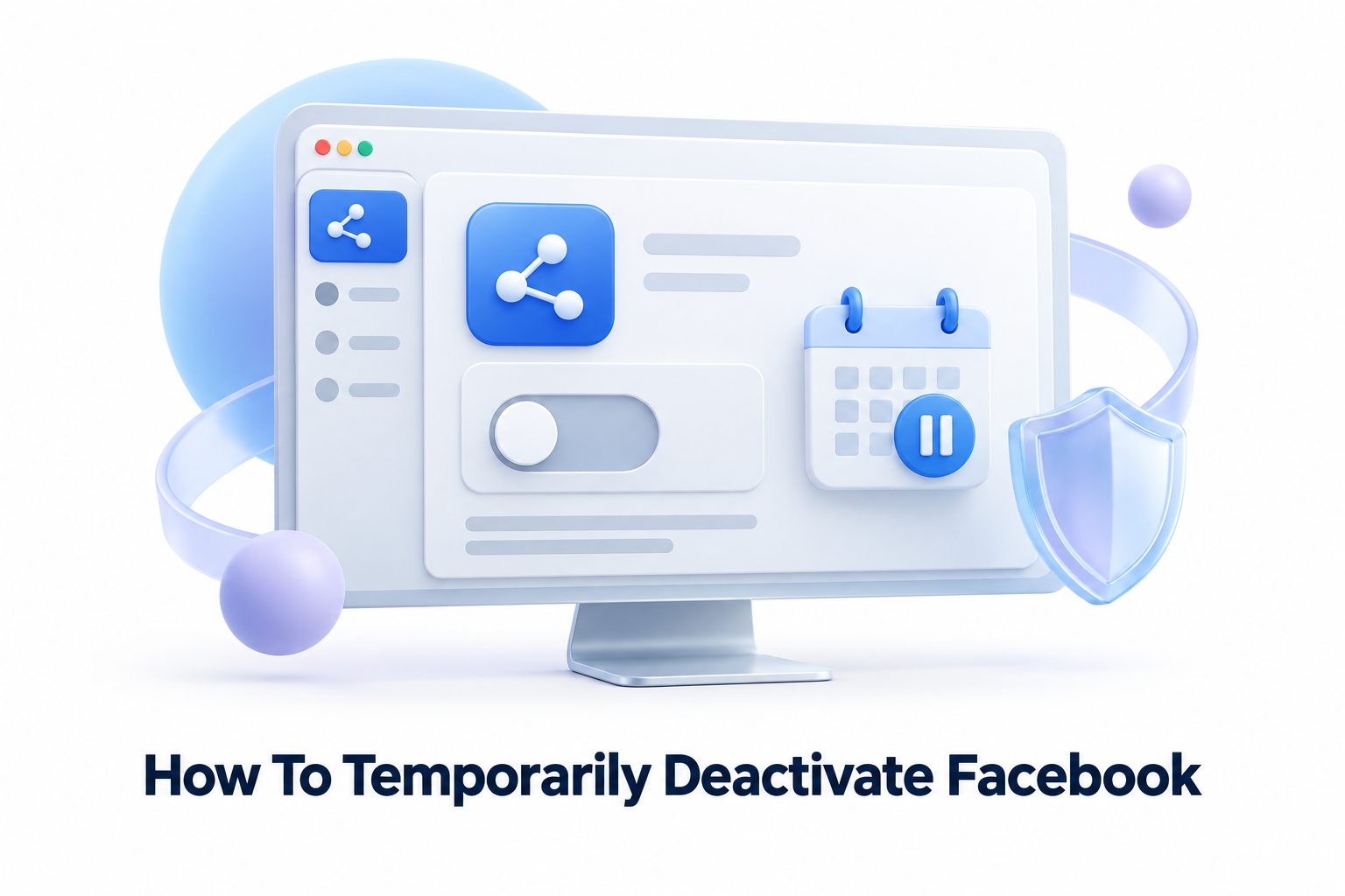 Person opening Facebook settings to temporarily deactivate account on phone